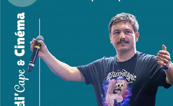 Stanislas Carmont sur la vignette de l'épisode 4 du podcast Handi'Cape & Cinéma.