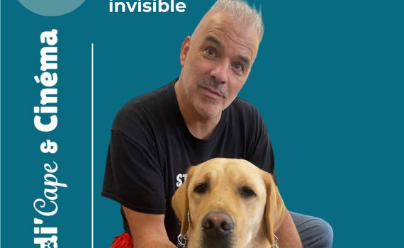 Vignette de l'épisode 12 de Handi'Cape & Cinéma consacré à Christophe Lelaurin, Vini et au trouble de stress post-traumatique.